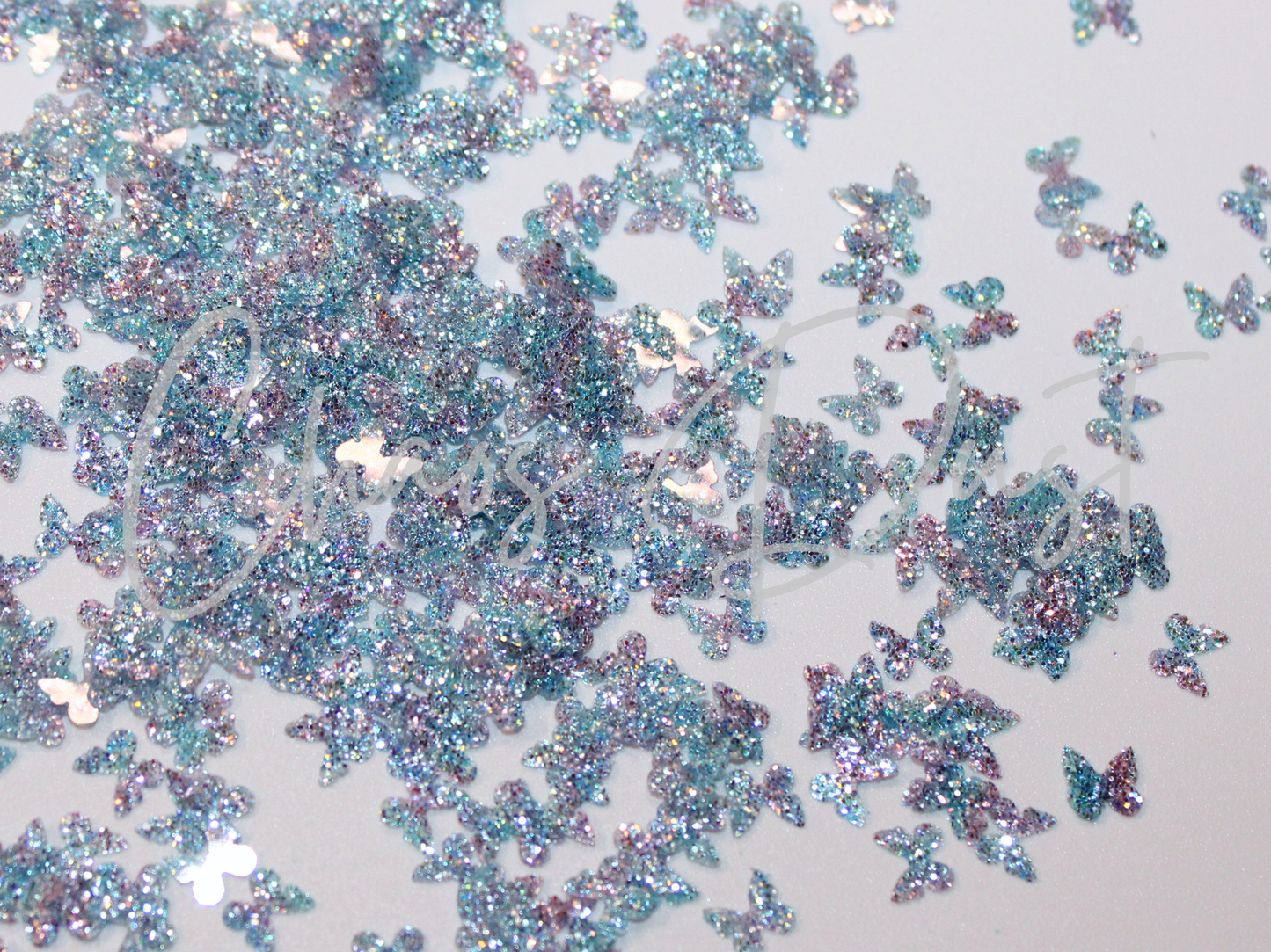 Icy Lavender Butterflies