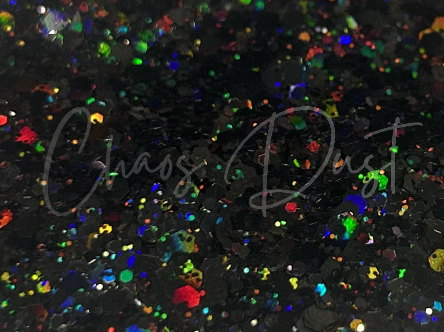 Black Glitter