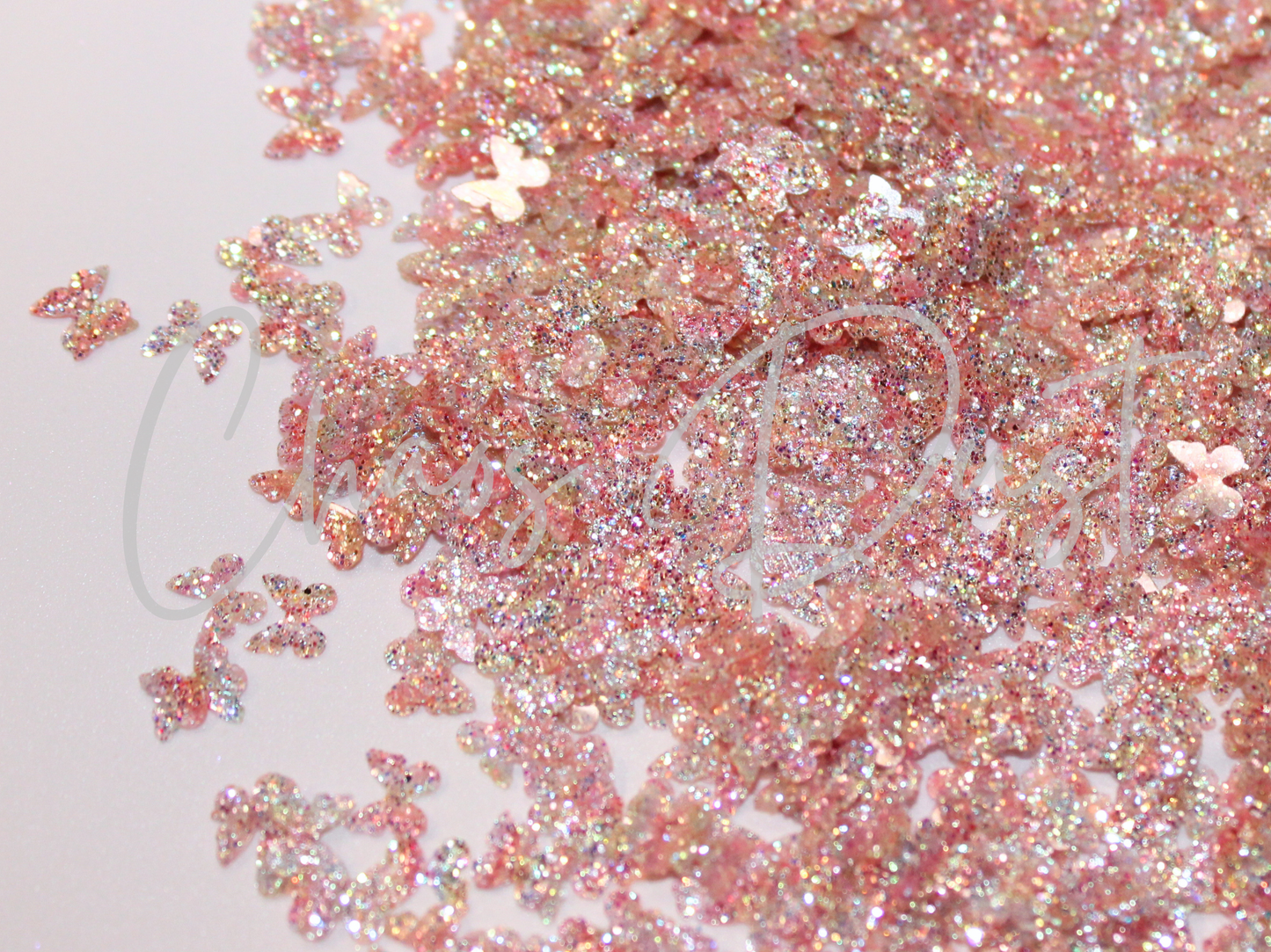 Golden Pink Butterflies