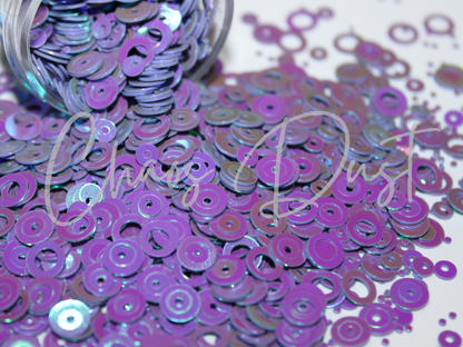 Purple Bubble Rings