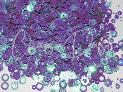 Purple Bubble Rings